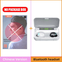 Load image into Gallery viewer, bluetooth v5.0 earphone with charging box
